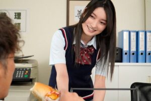 【女子校生】「先生と…ずっとシてたいな…♡」スレンダーエロ美乳なロリ風美少女JKが教員を誘惑してラブホで生セックス！