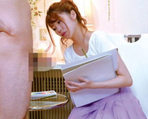 【美術部の女子大生】「ほら、このチ●ポを描いてくれよ…！」スレンダーエロ美乳なギャル風美少女が男根で欲情したようで…