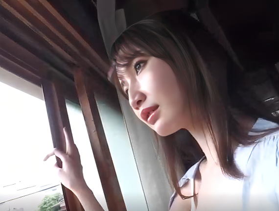 【下の階の人妻】「時間あるなら…うちに来ない…？」スレンダーエロ美乳な美人主婦が近隣の若い男を誘惑して痴女プレイ！