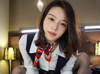 「寧々が手伝ってあげるね♡」人形のように可愛い美少女「吉高寧々」が男性の自慰行為をサポートするようですが