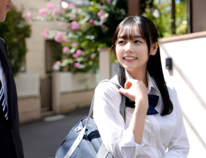 【女子高生】「セックスの練習なんてイヤよ！」ロリ顔の美少女JKがエロい頼みを断り切れずに…時田亜美