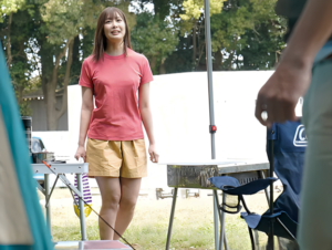 【ながえスタイル】~人妻交換~「仲直りのために…夫婦交換シてみない…？」スレンダーエロ美乳な美人主婦が友人とキャンプで…