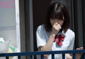 【汚部屋レイプ】「すいません…臭くて勉強できないんですけど…」受験中のミニスカ制服のエロロリ美少女JKが犯される！